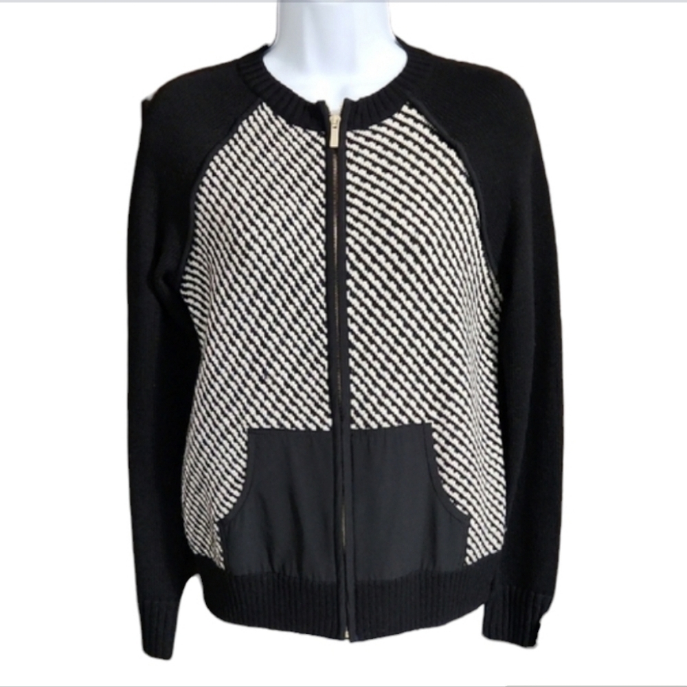 St John Zip Front Cardigan